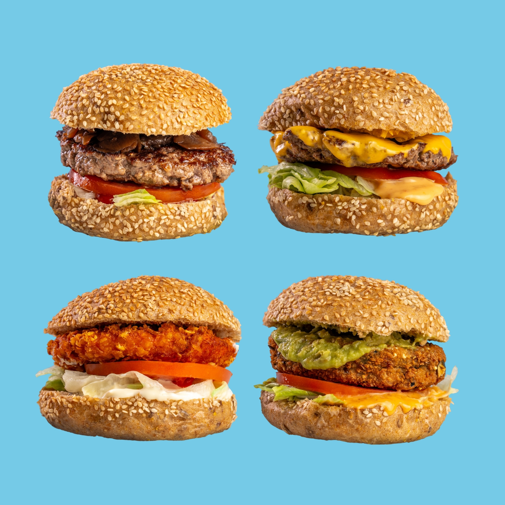 Burger Choice of 4